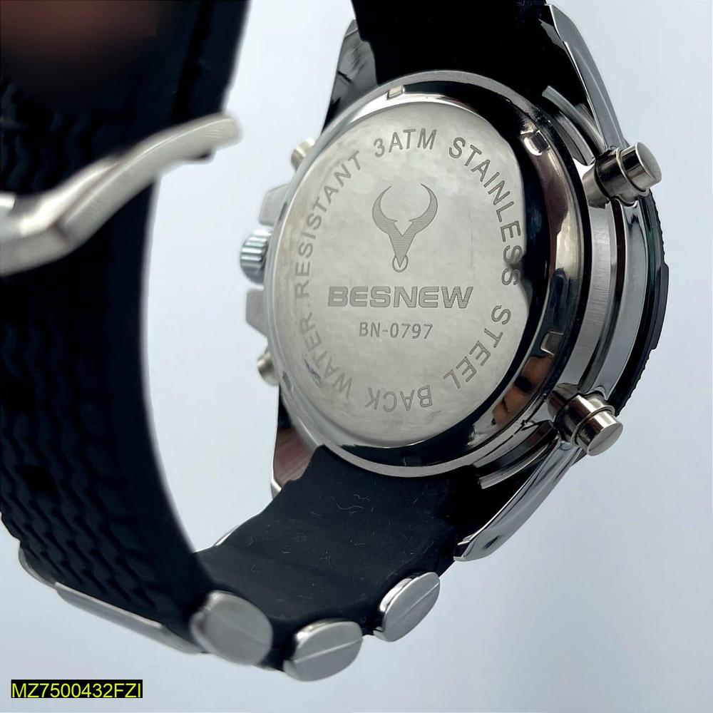 Men's Digital Display Watch
